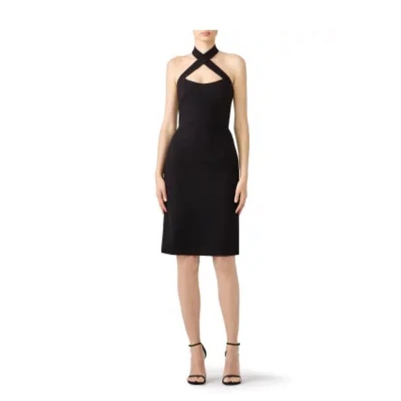 jill jill stuart Dresses & Skirts - Jill Jill Stuart Black Halter Dress